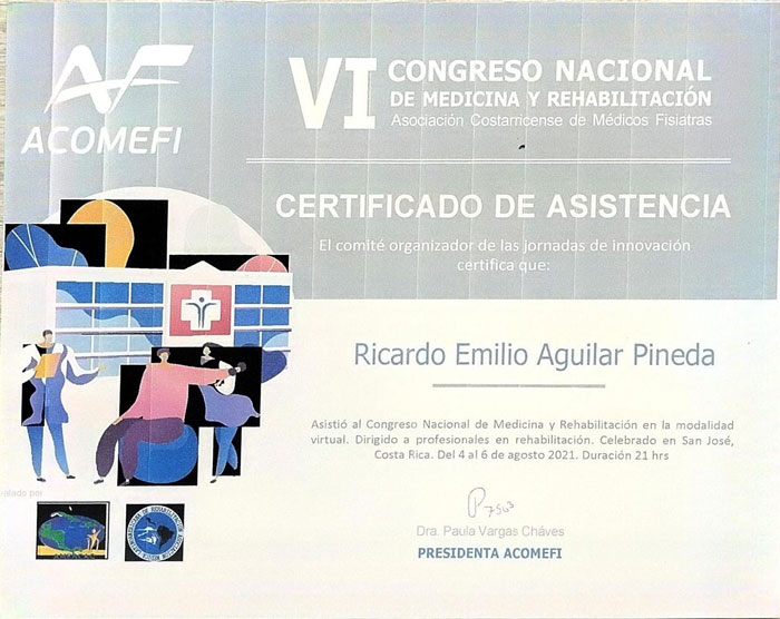 VI Congreso Nacional de Medicina y Rehabilitación